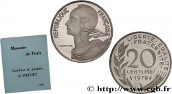 Piéfort argent de 20 centimes Marianne 1979 Pessac GEM.56 P2