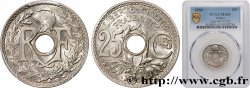 25 centimes Lindauer, maillechort 1938  F.172/2