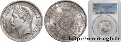 2 francs Napoléon III, tête laurée 1866 Bordeaux F.263/4