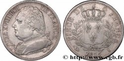 5 francs Louis XVIII, buste habillé 1815 Limoges F.308/20