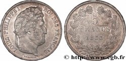 5 francs IIe type Domard 1833 Toulouse F.324/23