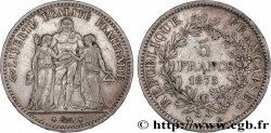 5 francs Hercule, petit A 1875 Paris F.334/15