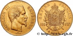 100 francs or Napoléon III, tête nue 1858 Paris F.550/5