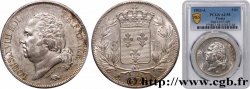 5 francs Louis XVIII, tête nue 1823 Paris F.309/76