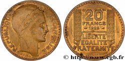 Essai de 20 francs Turin en bronze-aluminium 1929 Paris GEM.199 5