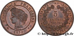 5 centimes Cérès 1879 Paris F.118/20