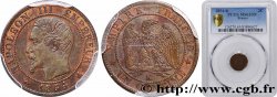Un centime Napoléon III, tête nue 1854 Bordeaux F.102/13 MS63 PCGS