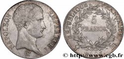 5 francs Napoléon Empereur, Calendrier grégorien 1806 Strasbourg F.304/3