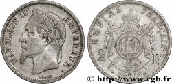 2 francs Napoléon III, tête laurée 1870 Paris F.263/12