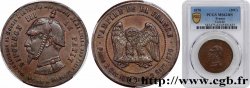 Médaille satirique Cu 32, type C “Chouette monétaire” 1870  Schw.C5b 