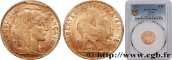 10 francs or Coq 1911 Paris F.509/12