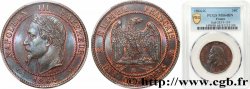 Dix centimes Napoléon III, tête laurée 1864 Bordeaux F.134/15