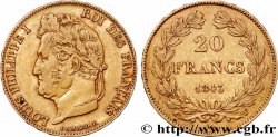 20 francs Louis-Philippe, Domard 1843 Lille F.527/30