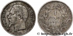 1 franc Napoléon III, tête nue  1859 Strasbourg F.214/13