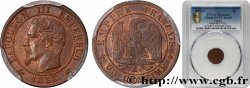 Un centime Napoléon III, tête nue 1856 Paris F.102/26