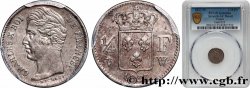 1/4 franc Charles X 1827 Lille F.164/17