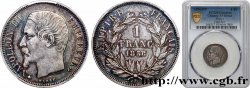 1 franc Napoléon III, tête nue  1856 Strasbourg F.214/7