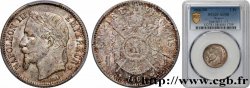 1 franc Napoléon III, tête laurée 1866 Strasbourg F.215/2