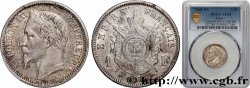 1 franc Napoléon III, tête laurée 1868 Strasbourg F.215/11