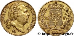 20 francs or Louis XVIII, tête nue 1817 Perpignan F.519/8