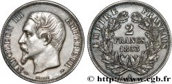 2 francs Napoléon III, tête nue 1853 Paris F.262/1 SUP 