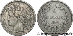 2 francs Cérès, sans légende 1871 Bordeaux F.264/4