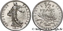 1/2 franc Semeuse, Brillant Universel, frappe médaille 1991 Pessac F.198/31