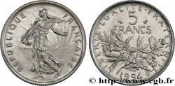 5 francs Semeuse, nickel, Brillant Universel 1994 Pessac F.341/30