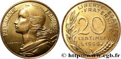 20 centimes Marianne, BU (Brillant Universel) 1999 Pessac F.156/43