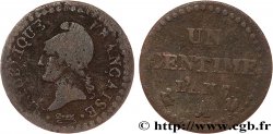 Un centime Dupré, grand 7 1799 Paris F.100/16