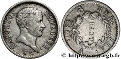 Quart (de franc) Napoléon Empereur, tête de nègre, Fauté coins tournés à 3h 1807 Paris F.160/1 var.