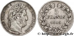 5 francs IIIe type Domard 1845 Lille F.325/9