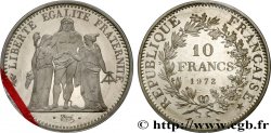 Piéfort Argent de 10 francs Hercule 1972  GEM.183 P1