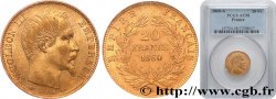 20 francs or Napoléon III, tête nue 1860 Paris F.531/18