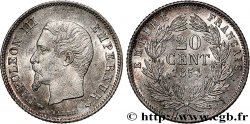 20 centimes Napoléon III, tête nue 1854 Paris F.148/2