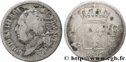 1/4 franc Louis XVIII 1817 Limoges F.163/5