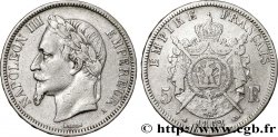 5 francs Napoléon III, tête laurée 1862 Paris F.331/3