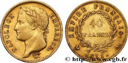 40 francs or Napoléon tête laurée, Empire français 1811 Paris F.541/6