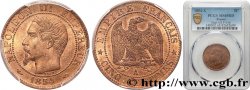 Cinq centimes Napoléon III, tête nue 1854 Paris F.116/8