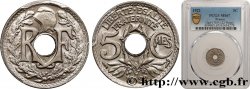 5 centimes Lindauer, petit module 1922 Poissy F.122/5 FDC67 PCGS