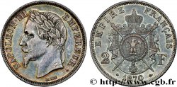 2 francs Napoléon III, tête laurée 1870 Paris F.263/12
