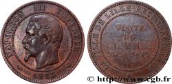 Module de dix centimes, Visite impériale à Lille les 23 et 24 septembre 1853 1853 Lille VG.3365 