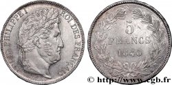 5 francs IIe type Domard 1840 Strasbourg F.324/85