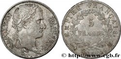 5 francs Napoléon Empereur, Empire français 1812 Toulouse F.307/49 SUP55 