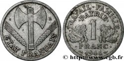 1 franc Francisque, légère, petit c 1944 Castelsarrasin F.223/8 TB 
