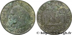 Cinq centimes Napoléon III, tête nue 1854 Marseille F.116/14 MBC 