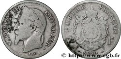2 francs Napoléon III, tête laurée 1869 Paris F.263/10