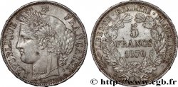5 francs Cérès, avec légende 1870 Paris F.333/1