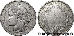 5 francs Cérès, IIe République 1851 Paris F.327/7