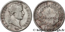 1 franc Napoléon Ier tête laurée, République française 1808 Marseille F.204/11